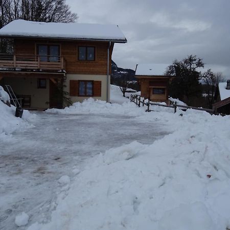 Chalet Neuf 6 Personnes Mont-Saxonnex Exterior photo