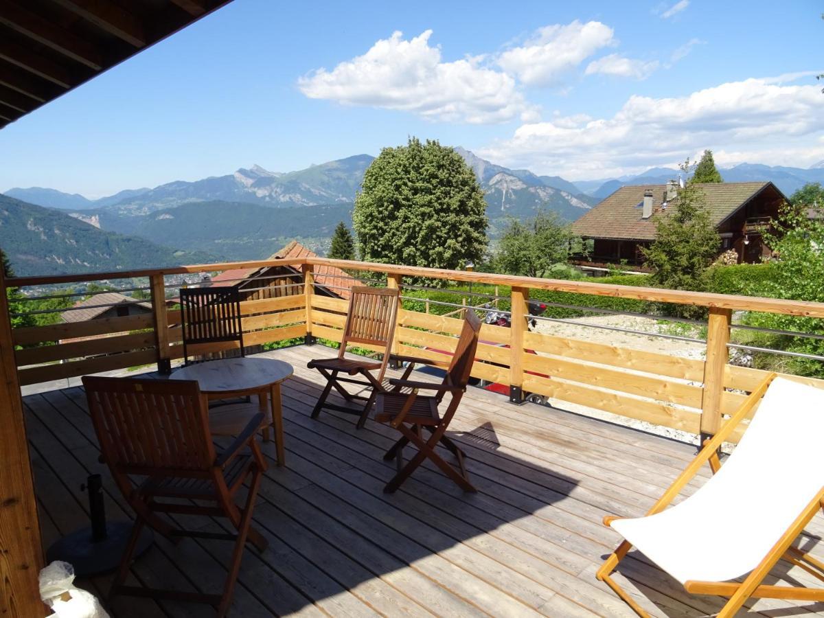 Chalet Neuf 6 Personnes Mont-Saxonnex Exterior photo
